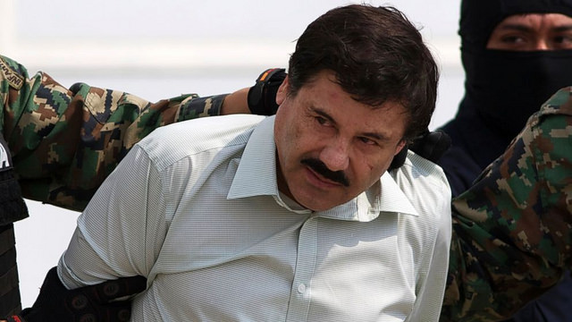 El Chapo is captured. Photo courtesy of Day Donaldson